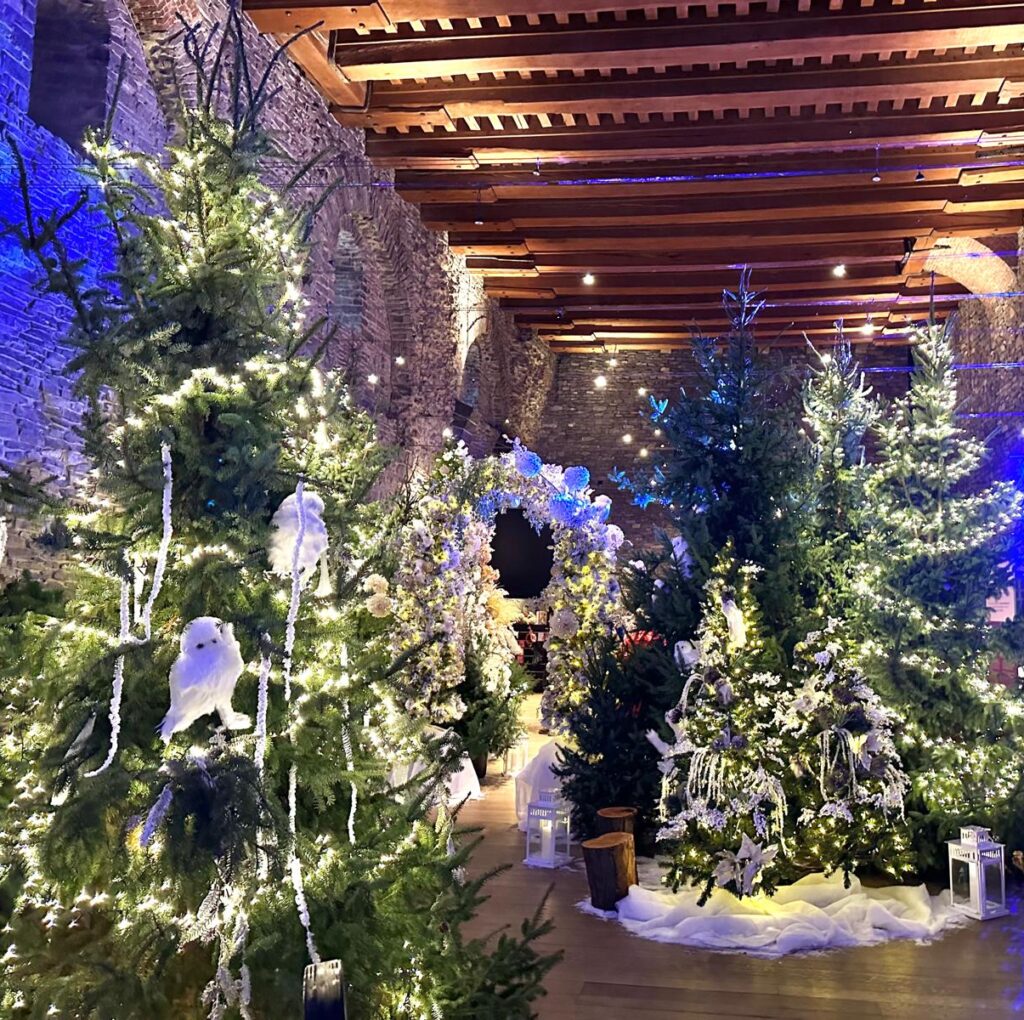 La forêt enchantée du hall du Gravensteen