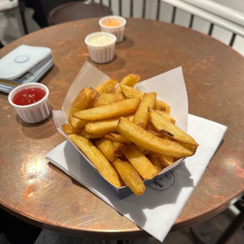 Les fameuses frites belges