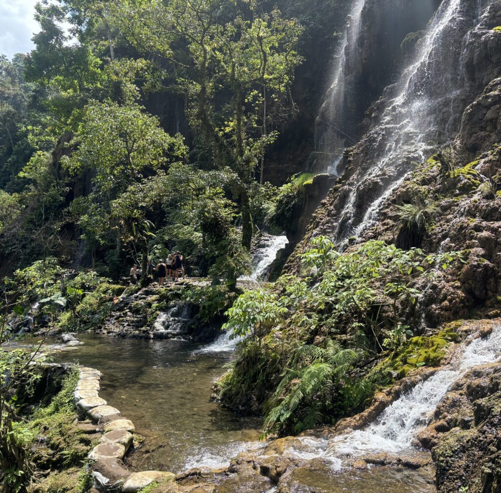 Les cascades de Goa Tetes, Java