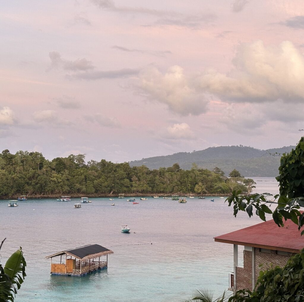 Coucher de soleil à Pulau Weh